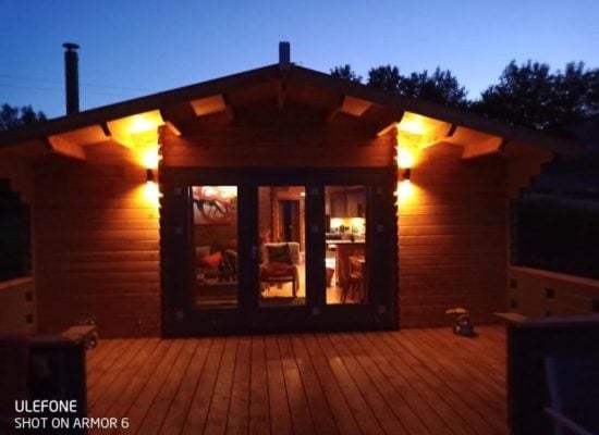 lodge with a hot tub Long Wood Lodges West Wales 8