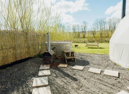 stargazing pods Beavers Retreat Glamping in wales 5